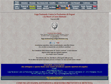 Tablet Screenshot of antipredazione.org